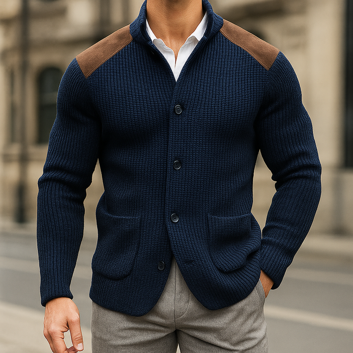 Pieter | BLAZER AUS STRUKTURIERTER STRICKWARE