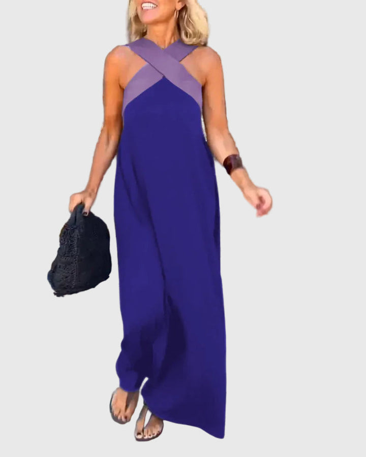 Magdalena | Anmutiges Fließendes Maxikleid
