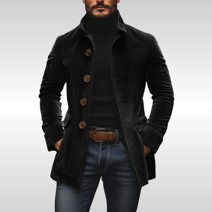 Ronald | Jacke aus Rippvelours