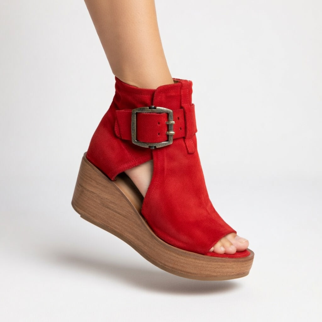 Nicolet — Offene Keilboots im modernen Stil