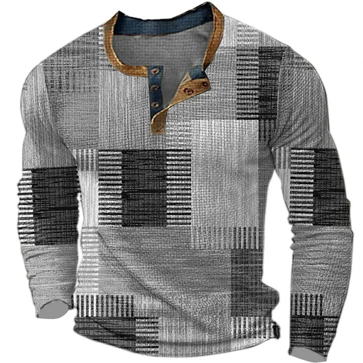 Jord™ | Farbenfrohes Herren-Langarmshirt
