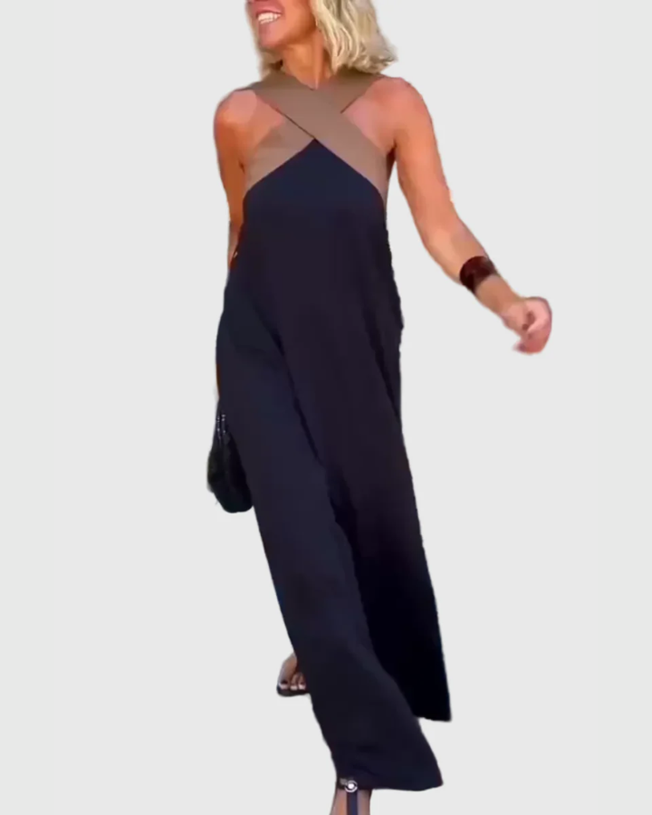 Magdalena | Anmutiges Fließendes Maxikleid
