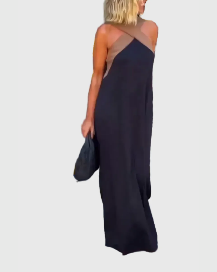 Magdalena | Anmutiges Fließendes Maxikleid