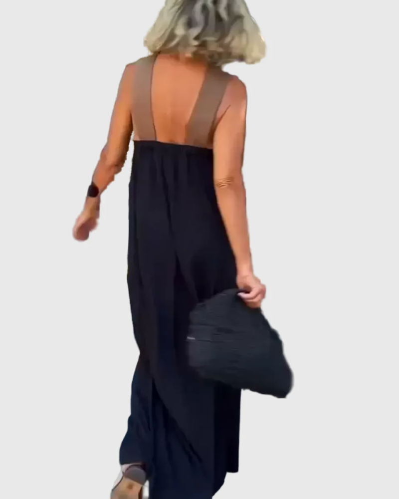 Magdalena | Anmutiges Fließendes Maxikleid