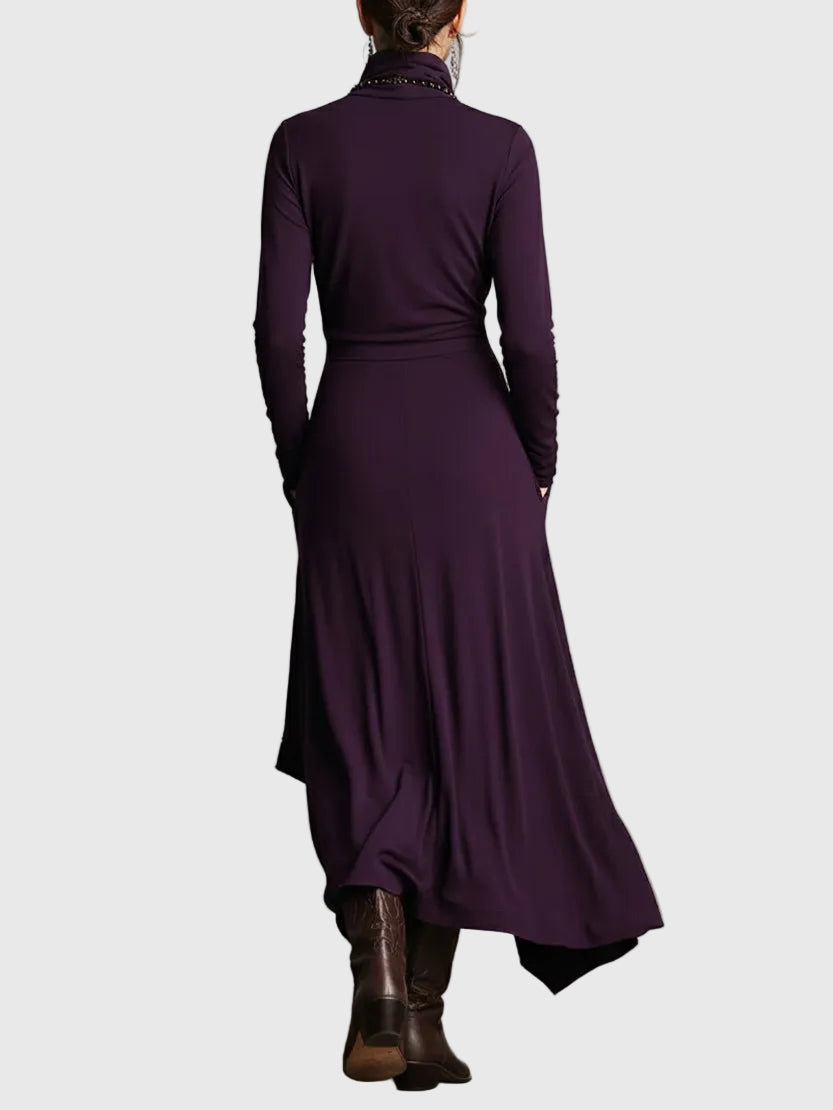 Svenja | Maxi Faltenkleid