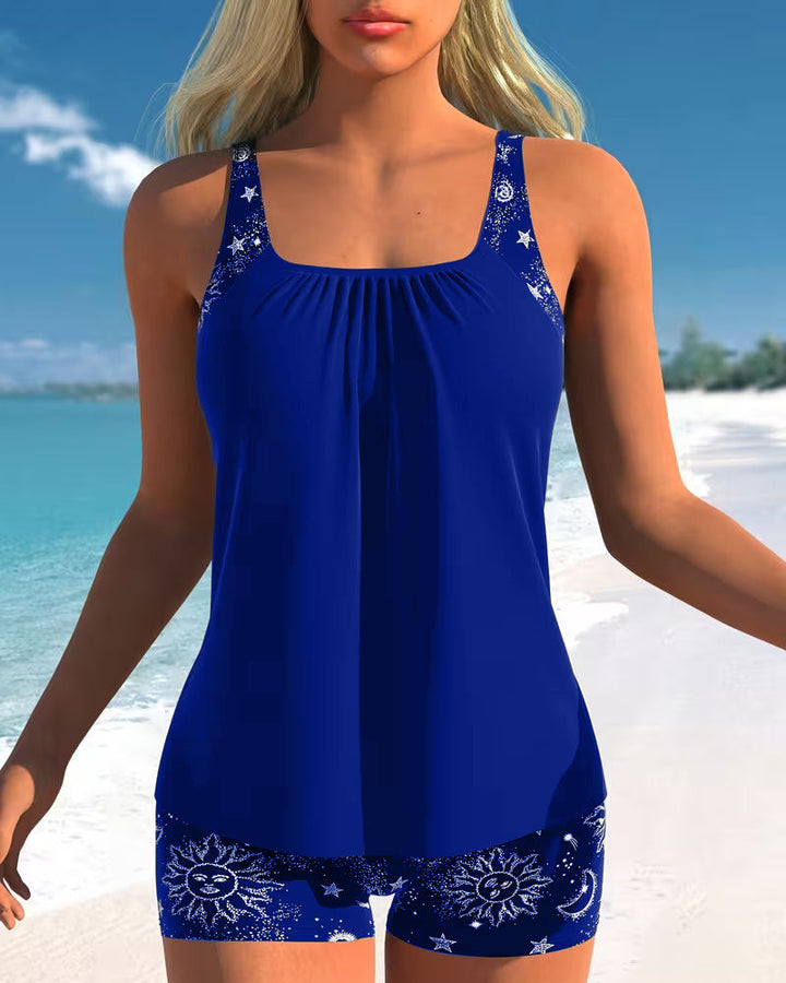 Tankini mit Sonnenmotiv