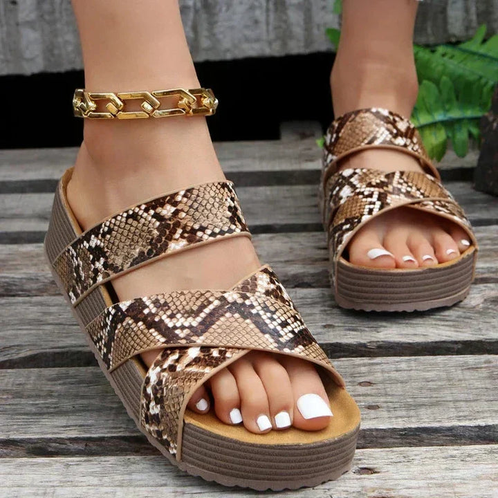 Jada | Orthopädische Ledersandalen aus hochwertigem Material